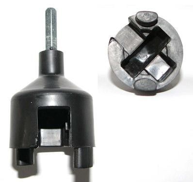 Drill Attachment For Screw In Insulator