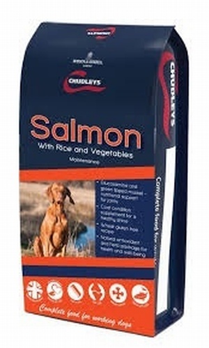 Chudleys Salmon with Rice & Vegetables Dog Food 14kg