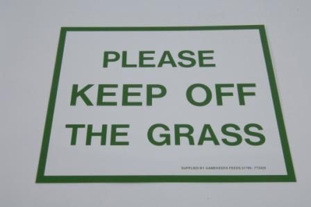Sign's Various sizes
