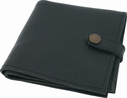 Single Leather Shooting Certificate Holder